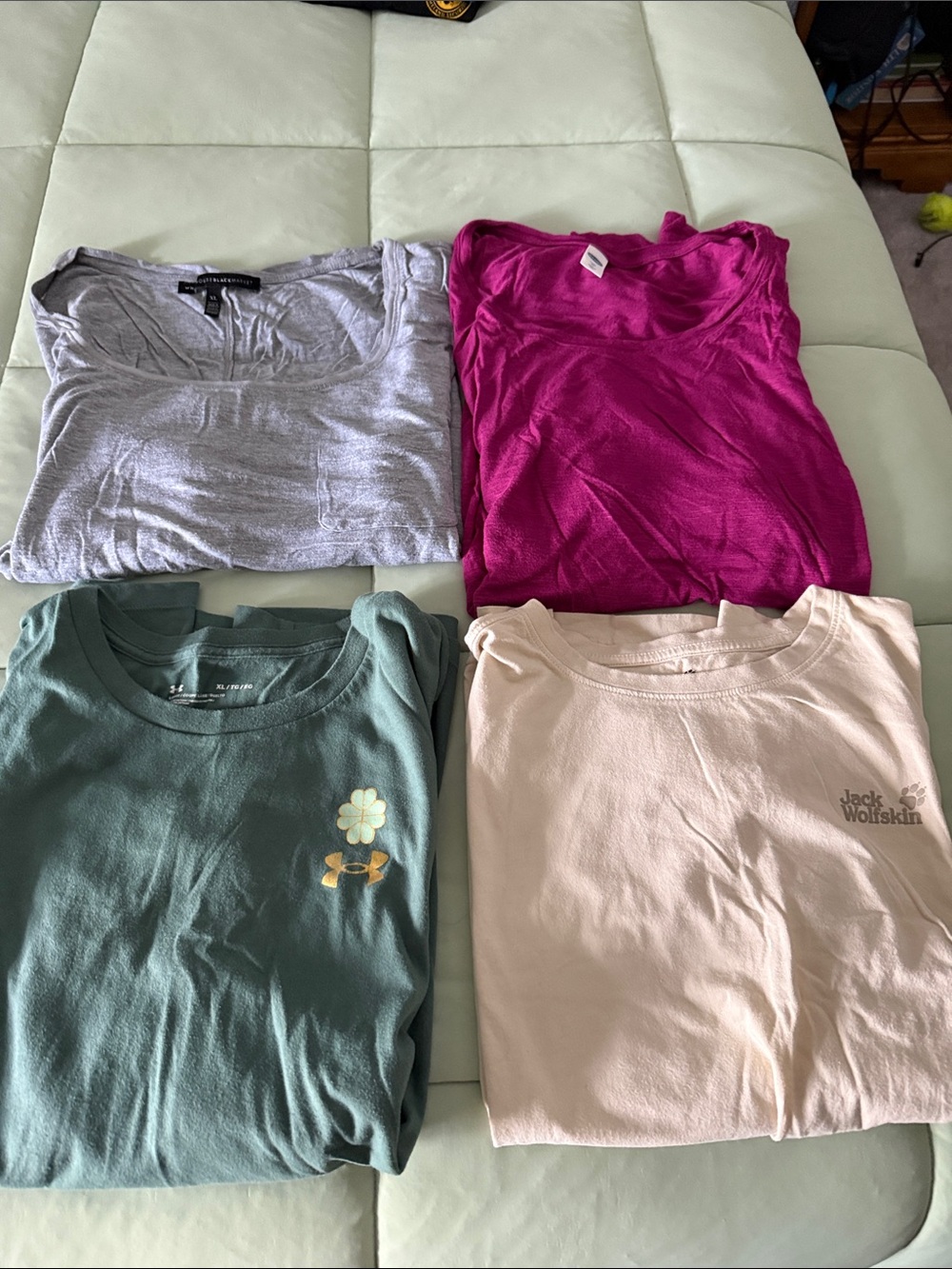 4 Short Sleeve Tees Xl and XXL
